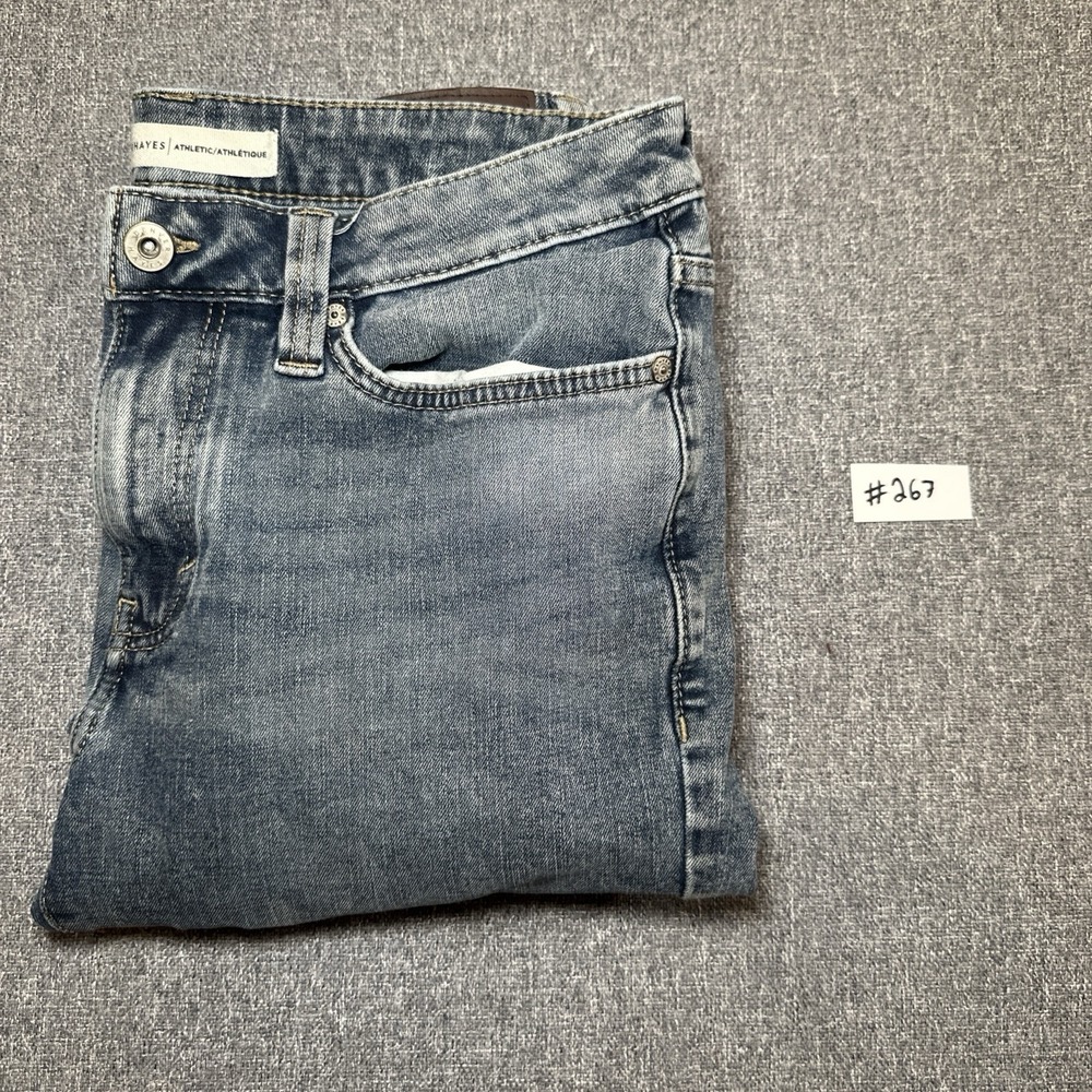 Vintage 90s Levis 501 Distressed Faded Blue Jeans Pants Size 32x30 - Picture 8 of 8